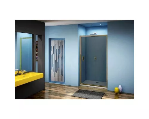 Приобрести Душевая дверь 140 см Good Door Jazz WTW-140-B-BR тонированное в магазине сантехники Santeh-Crystal.ru