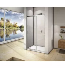 Душевая дверь 110 см Good Door Neo WTW-110-C-CH прозрачное