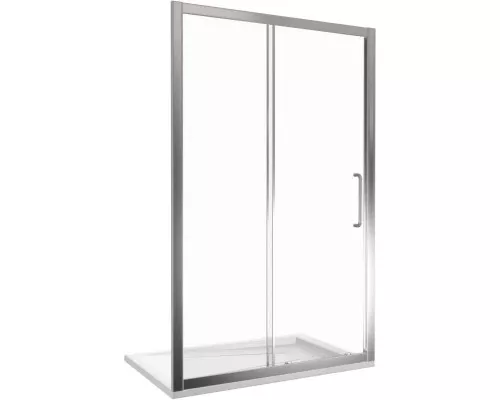 Приобрести Душевая дверь 110 см Good Door Neo WTW-110-C-CH прозрачное в магазине сантехники Santeh-Crystal.ru