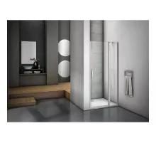 Душевая дверь 130 см Good Door Mokka WTW-130-C-WE прозрачное