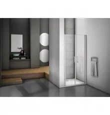 Душевая дверь 90 см Good Door Mokka SD-90-C-WE прозрачное