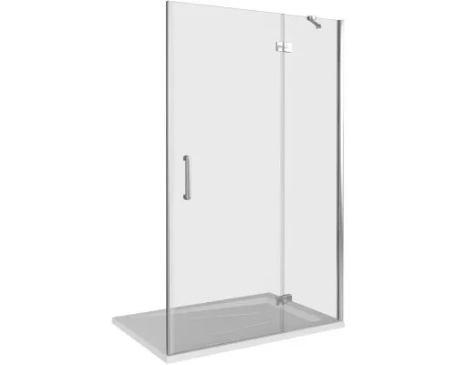 Заказать Душевая дверь 110 см Good Door Saturn WTW-110-C-CH-R прозрачное в магазине сантехники Santeh-Crystal.ru