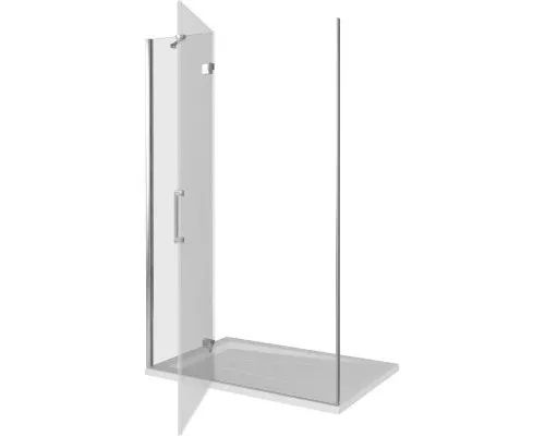 Заказать Душевая дверь 120 см Good Door Saturn WTW-120-C-CH-L прозрачное в магазине сантехники Santeh-Crystal.ru