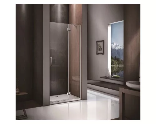 Купить Душевая дверь 120 см Good Door Saturn WTW-120-C-CH-R прозрачное в магазине сантехники Santeh-Crystal.ru