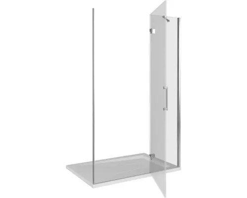 Купить Душевая дверь 120 см Good Door Saturn WTW-120-C-CH-R прозрачное в магазине сантехники Santeh-Crystal.ru