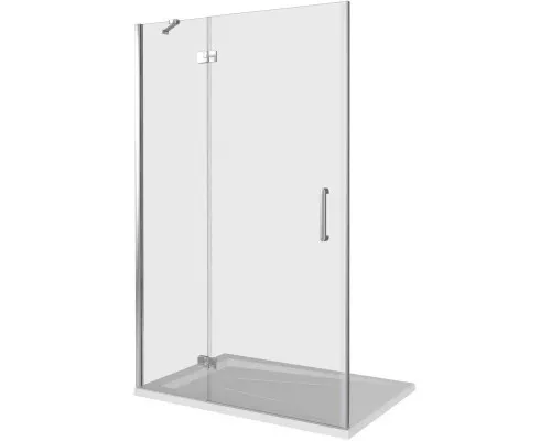 Купить Душевая дверь 130 см Good Door Saturn WTW-130-C-CH-L прозрачное в магазине сантехники Santeh-Crystal.ru