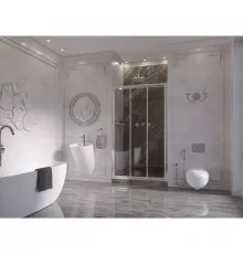 Душевая дверь 130 см Ambassador Forsa 17021104NX прозрачное