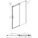 Приобрести Душевая дверь 130 см Ambassador Benefit 19021202HB прозрачное в магазине сантехники Santeh-Crystal.ru