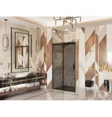 Душевая дверь 140 см Ambassador Benefit 19022203HBB тонированное