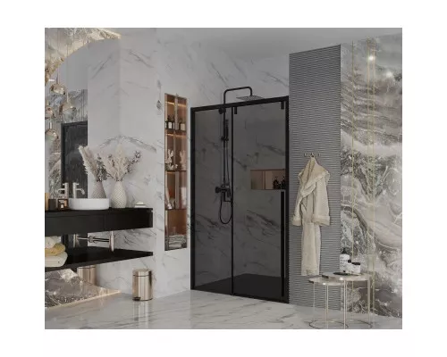 Купить Душевая дверь 140 см Ambassador Intense 110022203IBB тонированное в магазине сантехники Santeh-Crystal.ru