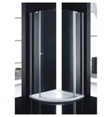 Душевой уголок Cezares Elena 90x90 см текстурное стекло ELENA-W-R-11-90-P-Cr-R