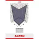 Приобрести Душевой уголок Alpen Alpina Square 88х88 см прозрачное стекло A320N-90 в магазине сантехники Santeh-Crystal.ru