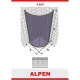 Приобрести Душевой уголок Alpen Alpina Quadrant 78х78 см матовое стекло A360N-80MG в магазине сантехники Santeh-Crystal.ru