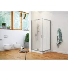 Душевой уголок 90х90 см прозрачное стекло Excellent 201 KAAC.1802.900