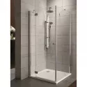 Душевой уголок Radaway Torrenta KDJ 90 L×90 графитовое