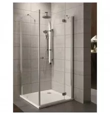 Душевой уголок Radaway Torrenta KDJ 90 R×80 графитовое