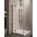 Душевой уголок Radaway Torrenta KDJ 100 L×75 графитовое