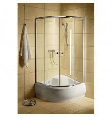Душевой уголок Radaway Classic A 90×90×170 белый/коричневое