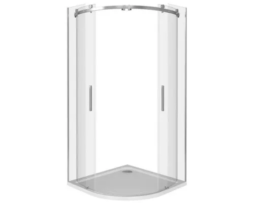 Приобрести Душевой уголок 100х100 см Good Door Galaxy R-TD-100-C-CH прозрачное в магазине сантехники Santeh-Crystal.ru