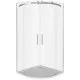 Приобрести Душевой уголок 100х100 см Good Door Galaxy R-TD-100-C-CH прозрачное в магазине сантехники Santeh-Crystal.ru