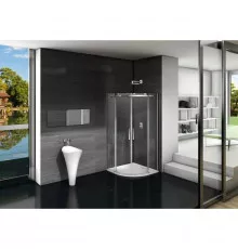 Душевой уголок 100х100 см Good Door Galaxy R-TD-100-C-CH прозрачное