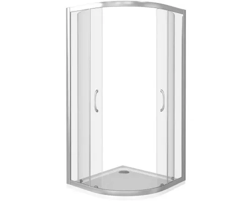 Заказать Душевой уголок 80х80 см Good Door Latte R-80-C-WE прозрачное в магазине сантехники Santeh-Crystal.ru