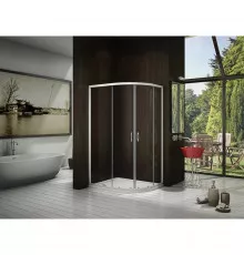 Душевой уголок 120х80 см Good Door Latte R-120-C-WE прозрачное