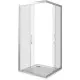 Купить Душевой уголок 80х80 см Good Door Latte CR-80-C-WE прозрачное в магазине сантехники Santeh-Crystal.ru