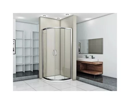 Купить Душевой уголок 80х80 см Good Door Infinity R-80-C-CH прозрачное в магазине сантехники Santeh-Crystal.ru