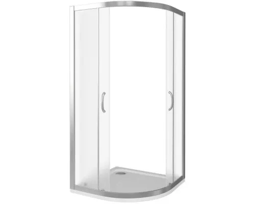 Купить Душевой уголок 80х80 см Good Door Infinity R-80-G-CH grape в магазине сантехники Santeh-Crystal.ru