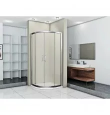 Душевой уголок 80х80 см Good Door Infinity R-80-G-CH grape