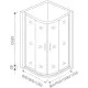 Купить Душевой уголок 120х80 см Good Door Infinity R-120-G-CH grape в магазине сантехники Santeh-Crystal.ru