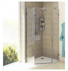 Душевой уголок 98х98 см Акватон Lax FES L 1AX023SSXX000 прозрачное