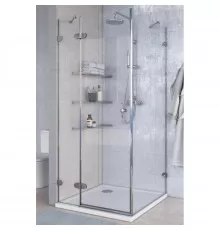 Душевой уголок 78х78 см Акватон Lax SQR L 1AX015SSXX000 прозрачное