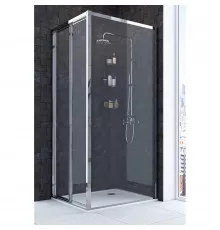 Душевой уголок 90х90 см Акватон Prima 1AX012SSXX000 прозрачное