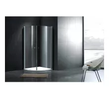 Душевой уголок 100х100 см Gemy New Rockcoco S03082B прозрачное