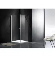 Душевой уголок 80х80 см Gemy New Rockcoco S03151C прозрачное