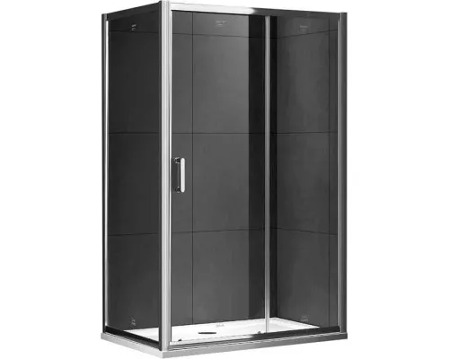 Купить Душевой уголок 110х75 см Gemy Victoria S30191D-A75 прозрачное в магазине сантехники Santeh-Crystal.ru