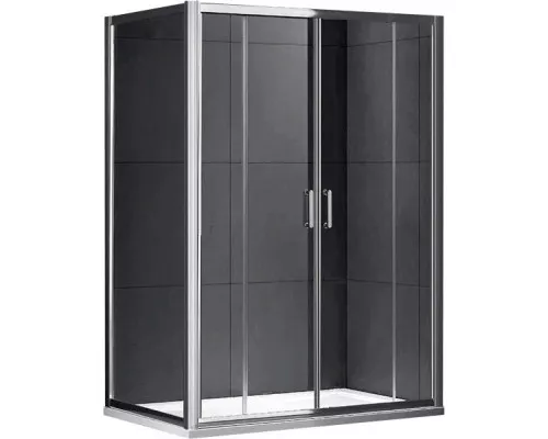 Купить Душевой уголок 140х80 см Gemy Victoria S30192E-A80 прозрачное в магазине сантехники Santeh-Crystal.ru