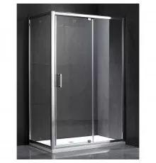 Душевой уголок 110х85 см Gemy Sunny Bay S28191C-A85 прозрачное