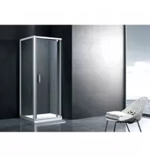 Душевой уголок 80х80 см Gemy Sunny Bay S28150-A80 прозрачное