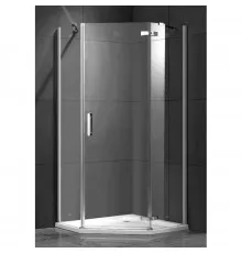 Душевой уголок 80х80 см Gemy Fall Tea S29095 прозрачное