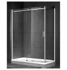 Душевой уголок 140х80 см Gemy Modern Gent S25191A-A6-80 прозрачное