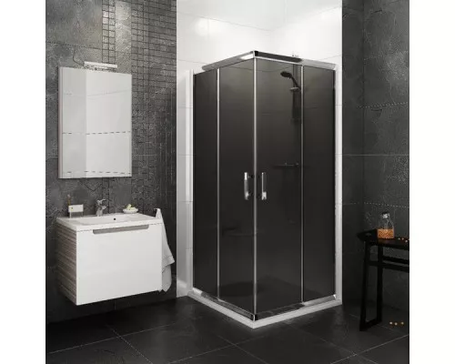 Заказать Душевой уголок 90х90 см Ravak Blix сатин графит в магазине сантехники Santeh-Crystal.ru