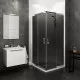 Приобрести Душевой уголок 120х120 см Ravak Blix сатин графит в магазине сантехники Santeh-Crystal.ru