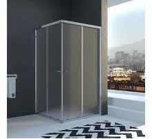 Душевой уголок 100х100 см Veconi Rovigo RV22-100K-03-19C2 Fabric