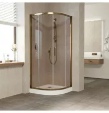 Душевой уголок 90х90 см Vegas Glass ZS 90 05 05 бронза
