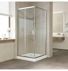 Душевой уголок 90х90 см Vegas Glass ZA 90 08 01 прозрачное