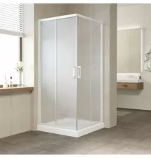 Душевой уголок 110х110 см Vegas Glass ZA 110 01 10 сатин