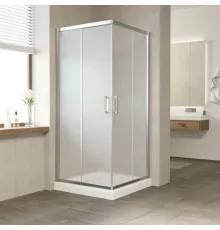 Душевой уголок 110х110 см Vegas Glass ZA 110 08 10 сатин